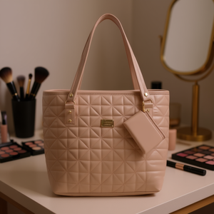 Neceser de Gran Capacidad Fana para Maquillaje de Lindo Color Jade para Mujer con Logo Personalizado y Función para Colgar para Maquillistas - Product Image 2