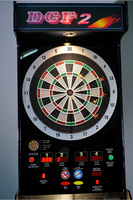 Machine à fléchettes électronique avec cibles à pointes souples, notation automatique, jeu de fléchettes pour la maison et le bar, cibles sûres à pointes souples
