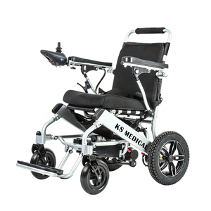 Fauteuil roulant électrique manuel inclinable KSM-601MR Medicare avec moteurs performants pour personnes âgées – Fournisseurs de fauteuils roulants confortables - Product Image 1