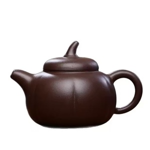 Tetera de Arcilla Púrpura Yixing de Diseño Clásico, Ecológica, Venta al por Mayor, Mina Cruda Kongfu Zisha Hu 250 ml - Product Image 1