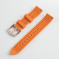 Bracelet de montre en silicone à libération rapide 18-24 mm, universel, de remplacement, pour montre connectée, vente en gros, personnalisable OEM ODM