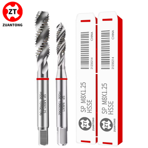 ZUANTONG HSSE Red Ring JIS Standard Spiral Fluted Tap UNC UNF 2-56 4-40 6-32 <span class=keywords><strong>8</strong></span>-32 10-<span class=keywords><strong>24</strong></span> 1/4 <span class=keywords><strong>3</strong></span>/<span class=keywords><strong>8</strong></span> 7/16 pour Cuivre et Aluminium - Product Image 6