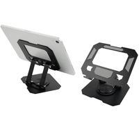 Support de support de tablette de téléphone d'ordinateur de panneau de coussin en métal réglable rotatif