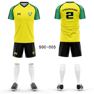 Set Professionale di Uniformi da Calcio Dri-FIT Maglia e Pantaloncini con Calzini Antiscivolo Traspiranti, Personalizzabili per Squadre e Club - Product Image 2