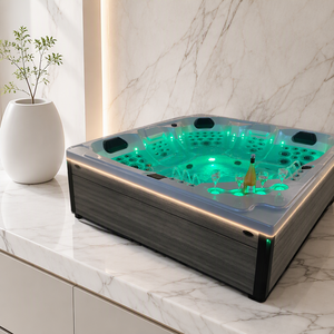 Bain à remous extérieur Hot Tube de luxe personnalisé pour <span class=keywords><strong>6</strong></span> <span class=keywords><strong>personnes</strong></span> - Product Image 4