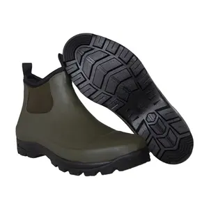 男士工厂 OEM 制造商防水花园氯丁橡胶胶靴