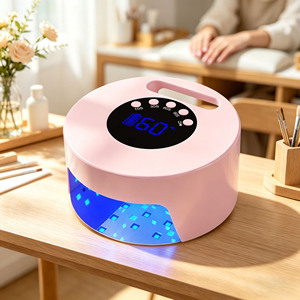 Wireless 54w Uv <strong>Nails</strong> Lamp Rechargeable Cordless <strong>Nail</strong> Dryer Portable Uv Led Light Lamps With Metal Base for Salon &amp; Home - Product Image 1