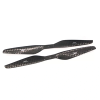 Paire d'hélices à rotation inverse en fibre de carbone ultra-légère FLUXER 28x8,4 pouces pour drone UAV