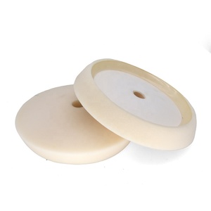 Tampon de polissage en mousse pour voiture de qualité supérieure, forme incurvée, 5 pouces, double <span class=keywords><strong>action</strong></span>, polisseuse DA, détaillage automobile - Product Image 2