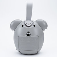 Haut-parleur sans fil portable avec minuterie 15/30/60, design mignon d'animaux de dessin animé, matériau ABS+Silicone, certifié CE, 3 piles AAA