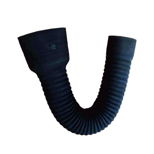 EPDM Steel Wire Corrugated Black Molded Grade <b>Silicone</b> <b>Rubber</b> Hose Low-Pressure Large-Diameter Turbocharger Intake Pipe - Product Image 5