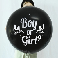 Nouveaux Ballons Gonflables Géants en Latex pour Fête de Révélation du Sexe (Garçon ou Fille)