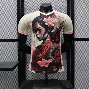 Hot verkopende Japan Anime Goku Samurai co-branded voetbaltenue 100% polyester printpatroon sneldrogend - Product Image 5