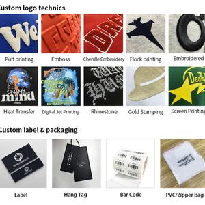 Camisetas Personalizadas de Hip Hop para Hombre, Diseño Cuadrado y Holgado, Estampado con Transferencia Térmica, Lavado Ácido, Camiseta Gráfica para Hombre - Product Image 6