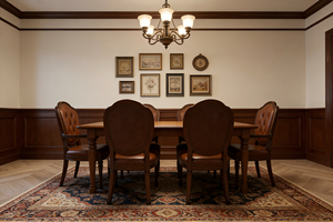 Alfombra Tejida Wilton de Diseño Clásico, 100% Polipropileno, Revestimiento Duradero para Pisos - Product Image 4