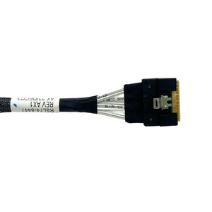 CBL-SAST-0827 mỏng SAS (SFF-8654) X8 đến 8x Cáp dữ liệu ứng dụng SATA hỗ trợ cáp - Product Image 6