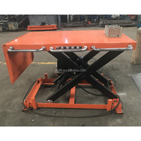 Petite plate-forme de travail surélevée bon marché de 3 m 5m Machine à ciseaux 3.5Ton table élévatrice ciseaux hydraulique électrique voiture EV ascenseur de batterie