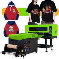 Machine d'impression de t-shirts OKAI logo A3 Imprimante DTG Imprimantes à jet d'encre Nouveau motif Imprimante DTF