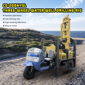 CS200NYSL 공기 압축기 트럭 장착 워터 보어 웰 드릴링 머신 장비 판매 - Product Image 2