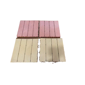 Azulejos de terraza entrelazados de Instalación rápida DIY Pisos de paredes universales. Piedra natural fácil de bloquear + base de rejilla reciclada - Product Image 4