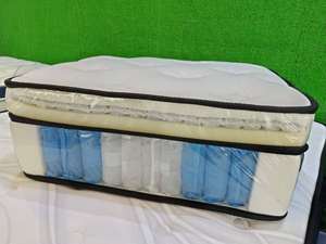 12 pollici 7 zone singolo regina re tasca a molle materasso rotolo di vuoto in una scatola materasso - Product Image 2