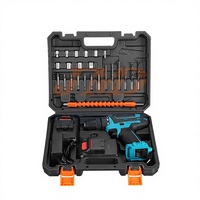 Ensemble de perceuse à percussion portable 36V, perceuse sans balais 10 mm pour projets de travail du bois polyvalents