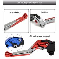 Palancas de Freno y Embrague Plegables y Extensibles para Motocicleta TDM, Disponibles en Stock, para YAMAHA TDM850 TDM900 TDM 900A
