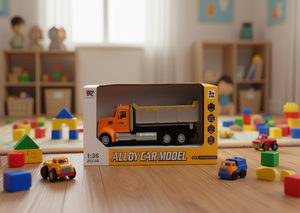 Camion ribaltabile in lega Tr, modello pressofuso in scala 1:36, giocattolo per bambini dai 3 anni in su, unisex - Product Image 2