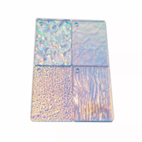 Feuille acrylique texturée transparente 4x8 pieds, 100% vierge, haute qualité, feuille acrylique marbrée transparente, 5mm/8mm/12mm, service de découpe