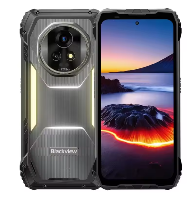 Blackview XPLORE 2 Projector 5G AI Rugged Smartphone, 6.73" 3.2K AMOLED Display, 50MP Camera, 20000mAh, Outdoor Mobile Phone NFC