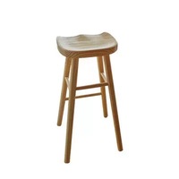 Table de bar en bois massif avec chaises pour cafés salons de thé Table haute pour fenêtre balcon ou restaurant de loisirs Grade
