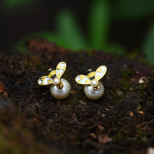 Boucles d'oreilles à clous tendance E395-E210-0241G - Product Image 3