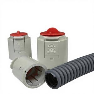 Raccords de conduits électriques, adaptateur à clipser en ABS avec surface lisse, breveté, gamme de tailles de 1/2 à 2 pouces - Product Image 1