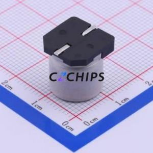 ตัวเก็บประจุแบบอิเล็กโทรไลต์อะลูมิเนียม SMD รุ่น VE-101M2ATR-1313, ขนาด D12.5xL13.5 มม. 100uF 20% 100V 12.5 มม. - Product Image 2