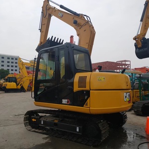 Mini-excavatrice d'occasion Caterpillar 307D de 7 tonnes, modèles 305c, 305.5e, 305sr, 306D, 306e2, 307D, machine de terrassement sur chenilles - Product Image 2