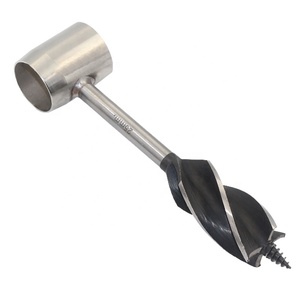 Tarière manuelle <span class=keywords><strong>d</strong></span>'extérieur pour le travail du bois, outil de survie des colons - Product Image 2