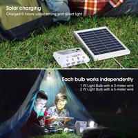 Afrika için Yeni Ev Mobil Şarj 5.5W Led Işık Kitleri Panel Mini Güneş Enerjisi Sistemi