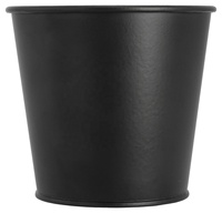Pot en métal anti-corrosion, imperméable, décoratif, avec trou de drainage personnalisé, pour la décoration intérieure et extérieure, jardin, maison, balcon