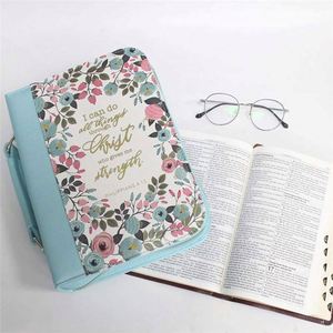Échantillon Gratuit Prix Usine Vente en Gros Personnalisé Étui de Protection en Cuir PU pour Livre Sac à Bible Cadeau d'Art Chrétien - Product Image 2
