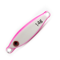 TJ01002 Leurre de pêche en métal TG à haute densité, coulant rapidement, 60g 80g, en tungstène, type jig