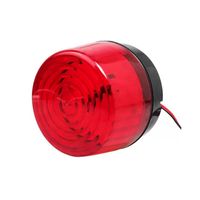 12V/24V/220V alarma de seguridad estroboscópica LED luz intermitente alarma impermeable señal lámpara de advertencia