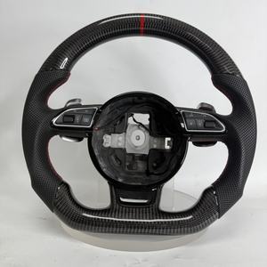 <span class=keywords><strong>Volante</strong></span> de Fibra de Carbono para Audi A1 A3 A4 A5 A6 B8 B8.5 S3 S4 S5 S6 S7 RS3 <span class=keywords><strong>RS4</strong></span> RS5 RS6 RS7 S8 - Product Image 1