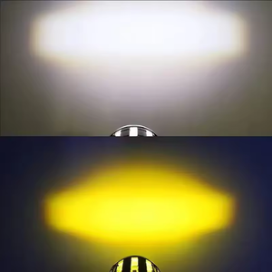 Vcan kép màu trắng vàng IP67 <span class=keywords><strong>LED</strong></span> Đèn Xe Máy súng thép nhỏ lái xe ánh sáng phụ trợ Đèn pha - Product Image 6
