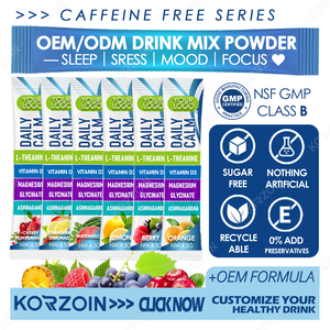 OEM PRIVATE LABEL L THEANINE <span class=keywords><strong>MENOPAUSE</strong></span> SLEEP <span class=keywords><strong>SUPPLEMENT</strong></span> BLEND MAGNESIUM POWDER SACHETS untuk TIDUR NYAMAN ALAMI - Product Image 3