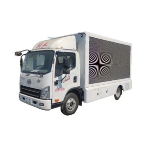 Livraison en usine directement mobile lumière LED publicité <span class=keywords><strong>camion</strong></span> présentoir écran transparent <span class=keywords><strong>camion</strong></span> - Product Image 4