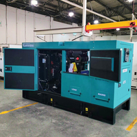 Générateur diesel silencieux portable 20kw 30kw 40kw 50kw 80kw alimenté par un moteur Perkins d'origine, option ATS, groupe électrogène 50kwa 50kw, prix