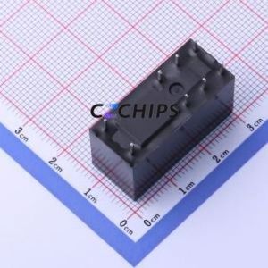 HF115F/024-1ZS3A Power Relay DIP,12.7x29mm Relay 24V 1 Changeover: 1C (SPDT-Changeover)::: 8 16A-250VAC - Product Image 2