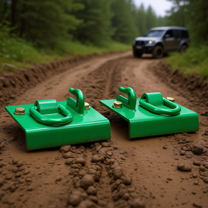 Crochets de remorquage en acier de qualité 70, 5/16 po, capacité de 12 000 lb pour le récupérage hors route des UTV - Product Image 2