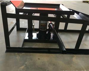 Nhiệm Vụ Nặng Nề Kim Loại Một Cặp Khung Nâng Khung Xe Rửa Nâng Nền Tảng 2 Tấn Thủy Lực Xe Dốc Với Jack - Product Image 2