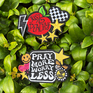 Sewillカスタムテキーラバンディットハットパッチデザインロゴバッジスター刺繍パッチ（帽子・衣類用） - Product Image 1